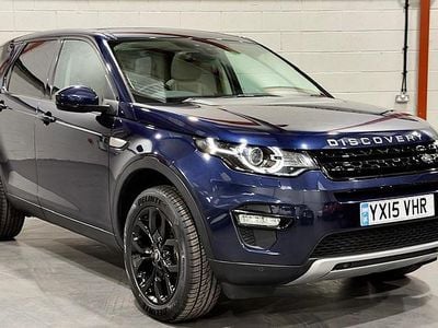 Begagnad Land Rover Discovery Sport HSE 2015 Blå SUV