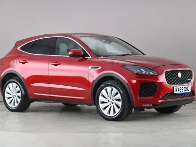Used Jaguar E-Pace R-Dynamic 249 HP (183 kW) 2019 Red SUV