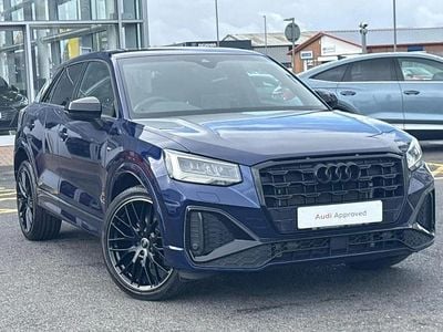 Used Audi Q2 Black Edition 150 HP (110 kW) 2024 Blue SUV