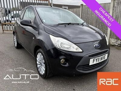 Used Ford Ka Zetec 69 HP (50 kW) 2011 Black Hatchback