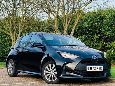 Used Toyota Yaris Hybrid 2022 Black Hatchback
