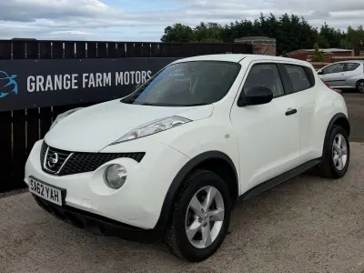 Used Nissan Juke Visia 110 HP (80 kW) 2012 White SUV
