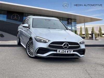 Used Mercedes C300 AMG Line Premium 2024 Silver Estate