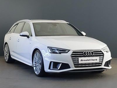 White Used 2019 Audi A4 S-Line Estate | £16,498 (Fair price)
