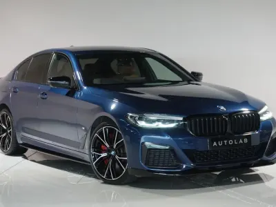 Used BMW 530 M Sport 2021 Blue Sedan