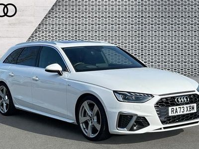 Used Audi A4 S-Line 204 HP (150 kW) 2024 White Estate