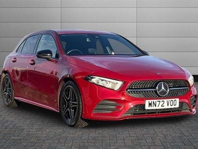 Used Mercedes A180 AMG Line Premium 136 HP (100 kW) 2022 Patagonia red Hatchback
