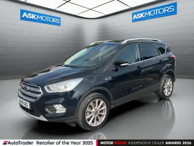 Used Ford Kuga Titanium 120 HP (88 kW) 2019 Black SUV