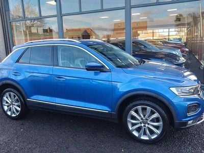 Blue Used 2021 VW T-Roc SEL SUV | £17,495 (Good price)