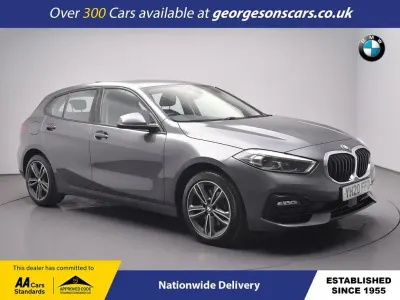 Used BMW 118 Sport Line 140 HP (102 kW) 2020 Grey Hatchback