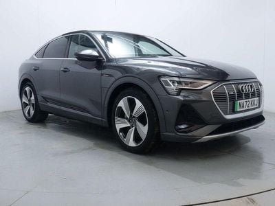 Grey Used 2022 Audi e-tron Sportback S-Line SUV | £21,000 (Fair price)