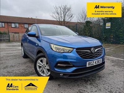 Used Vauxhall Grandland X S 130 HP (95 kW) 2020 Blue SUV