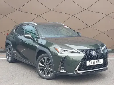 Used Lexus UX 250h Sport Line 184 HP (135 kW) 2021 Green SUV