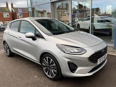 Used Ford Fiesta Titanium X 125 HP (91 kW) 2023 Silver Hatchback