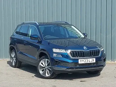 Used Skoda Karoq SE L 150 HP (110 kW) 2023 Blue SUV