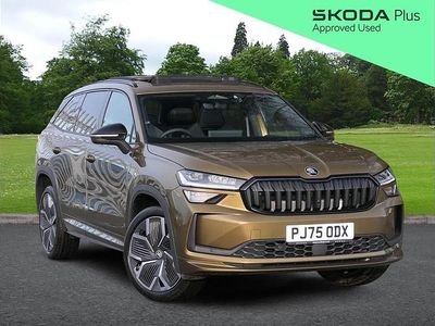 New Skoda Kodiaq SportLine 150 HP (110 kW) 2025 Gold SUV