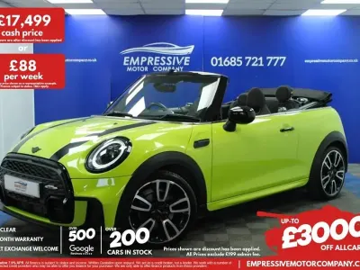 Używany Mini Cooper Cabriolet Sport 136 KM (100 kW) 2021 Żółty Kabriolet