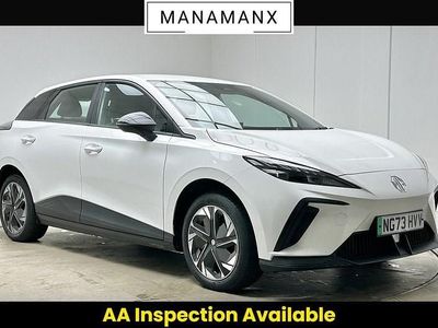 Used MG MG4 EV SE 2023 White Hatchback