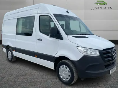 Used Mercedes Sprinter 140 HP (102 kW) 2019 White Van