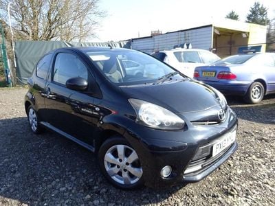Used Toyota Aygo 68 HP (50 kW) 2013 Black Hatchback