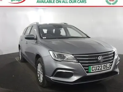 Used MG MG5 EV Exclusive 114 kW (156 HP) 2022 Silver Estate