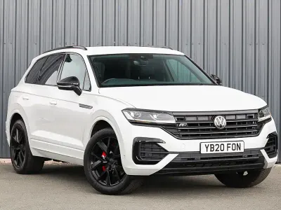 Used VW Touareg R-line 2020 White SUV