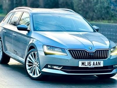 Grey Used 2016 Skoda Superb SE L Executive Estate | £8,450 (Good price)