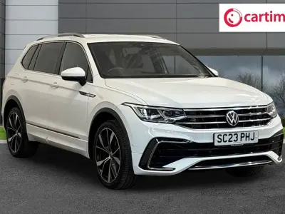 Używany VW Tiguan Allspace R-line 150 KM (110 kW) 2023 Biały SUV
