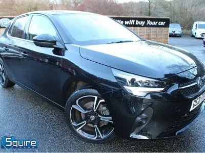 Used Vauxhall Corsa Elite 100 HP (73 kW) 2021 Black Hatchback