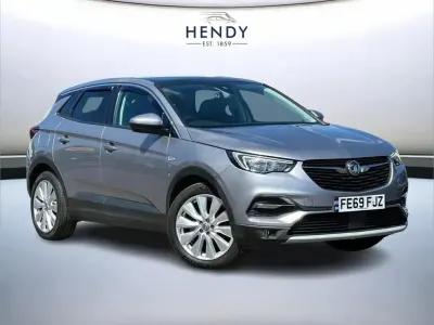 Used Vauxhall Grandland X Elite 130 HP (95 kW) 2019 Grey SUV