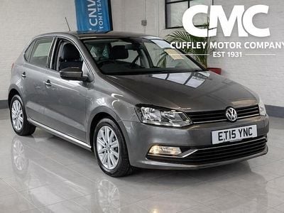 Used VW Polo SE 90 HP (66 kW) 2015 Grey Hatchback