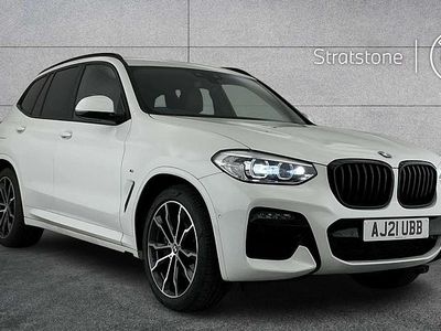 Used BMW X3 M Sport 190 HP (139 kW) 2021 White SUV