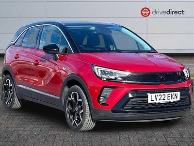 Used Vauxhall Crossland Ultimate 130 HP (95 kW) 2022 Red SUV