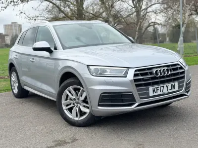 Usado Audi Q5 Sport 190 CV (139 kW) 2017 Plateado SUV