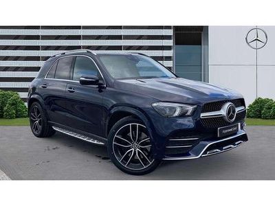 Used Mercedes GLE400 AMG line 326 HP (239 kW) 2022 Blue SUV
