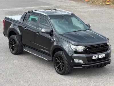 Used Ford Ranger Wildtrack 200 HP (147 kW) 2018 Black Pickup