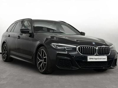 Used BMW 530 M Sport 281 HP (206 kW) 2022 Black Estate