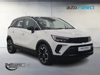 Begagnad Vauxhall Crossland Ultimate 120 HK (88 kW) 2022 Vit SUV