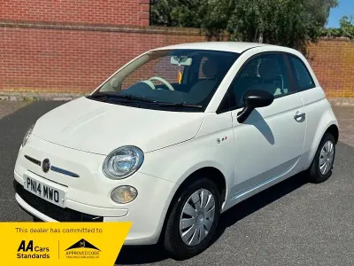 Used Fiat 500 Pop 69 HP (50 kW) 2014 White Hatchback