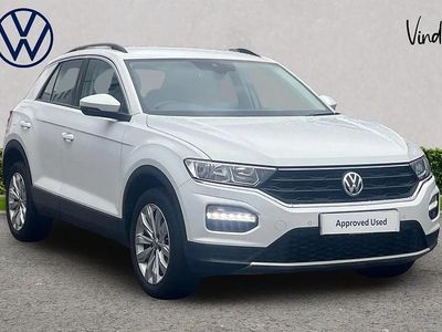 Pure white Used 2019 VW T-Roc SE SUV | £14,073 (Fair price)