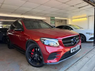 Used Mercedes GLC220 AMG Line Premium 2016 Red SUV