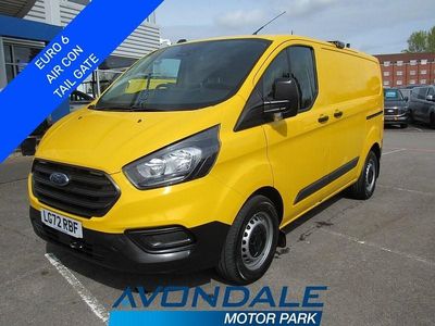 Used Ford Transit Custom 130 HP (95 kW) 2022 Yellow Van