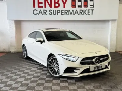 Used Mercedes CLS350 AMG Line Premium Plus 286 HP (210 kW) 2019 White Coupe
