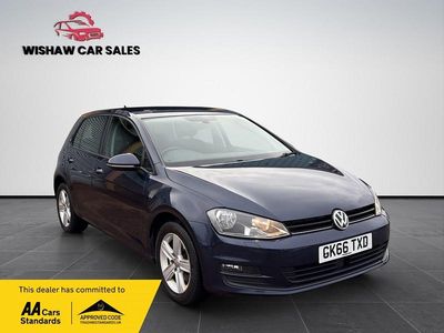 Used VW Golf VII Edition 110 HP (80 kW) 2016 Blue Hatchback