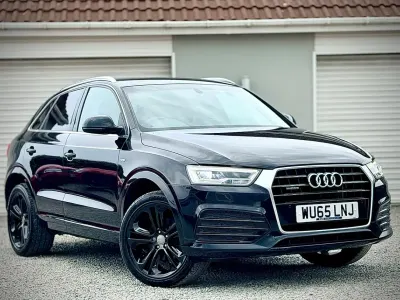 Used Audi Q3 S-line plus 150 HP (110 kW) 2015 Black SUV