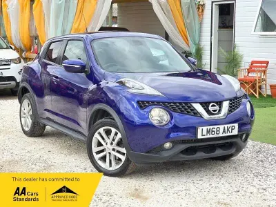 Used Nissan Juke N-Connecta 2018 Blue SUV