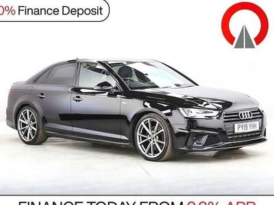 Used Audi A4 Black Edition 190 HP (139 kW) 2019 Black Sedan