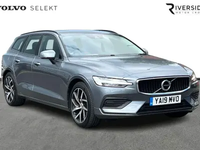Used Volvo V60 Momentum 250 HP (183 kW) 2019 714 osmium grey Estate