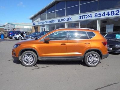 Used Seat Ateca XCELLENCE 150 HP (110 kW) 2019 Orange SUV