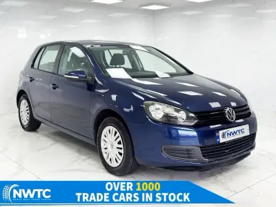 Used VW Golf VI S 80 HP (58 kW) 2010 Blue Hatchback